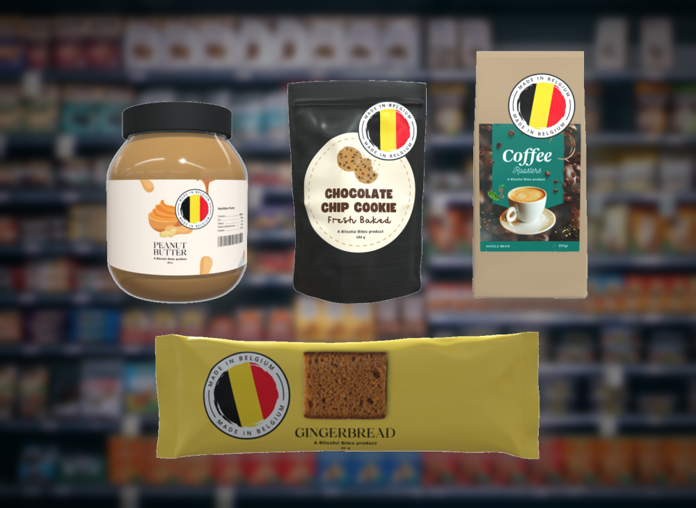 Producten met “Made in Belgium” label.