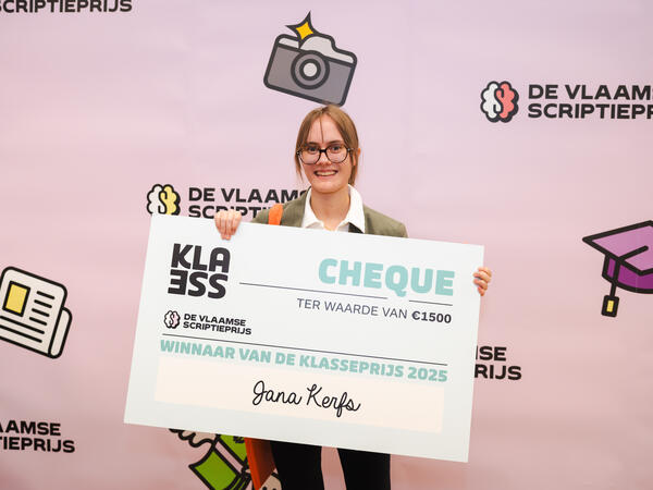 Klasseprijs winnaar Jana Kerfs