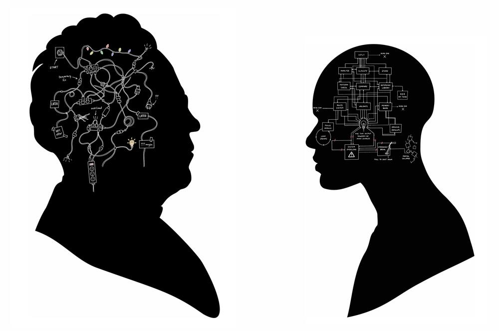 Two Differently Wired Systems