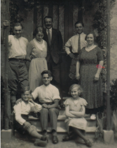 Het gezin Walraet, 1935