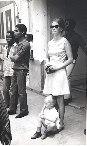 Figuur 4: Maria in Kinshasa, 1969.